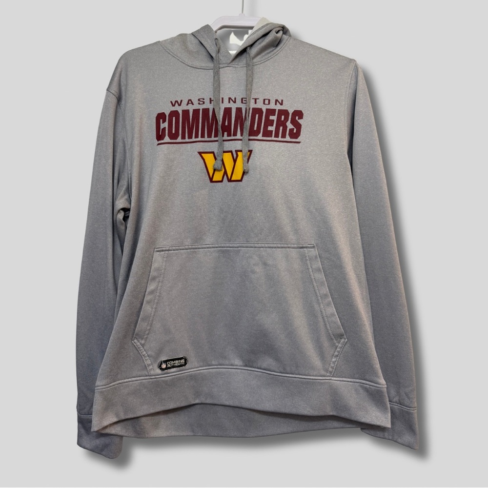 Washington Commanders New Era NFL Combine Authentic Stated Logo Sweatshirt